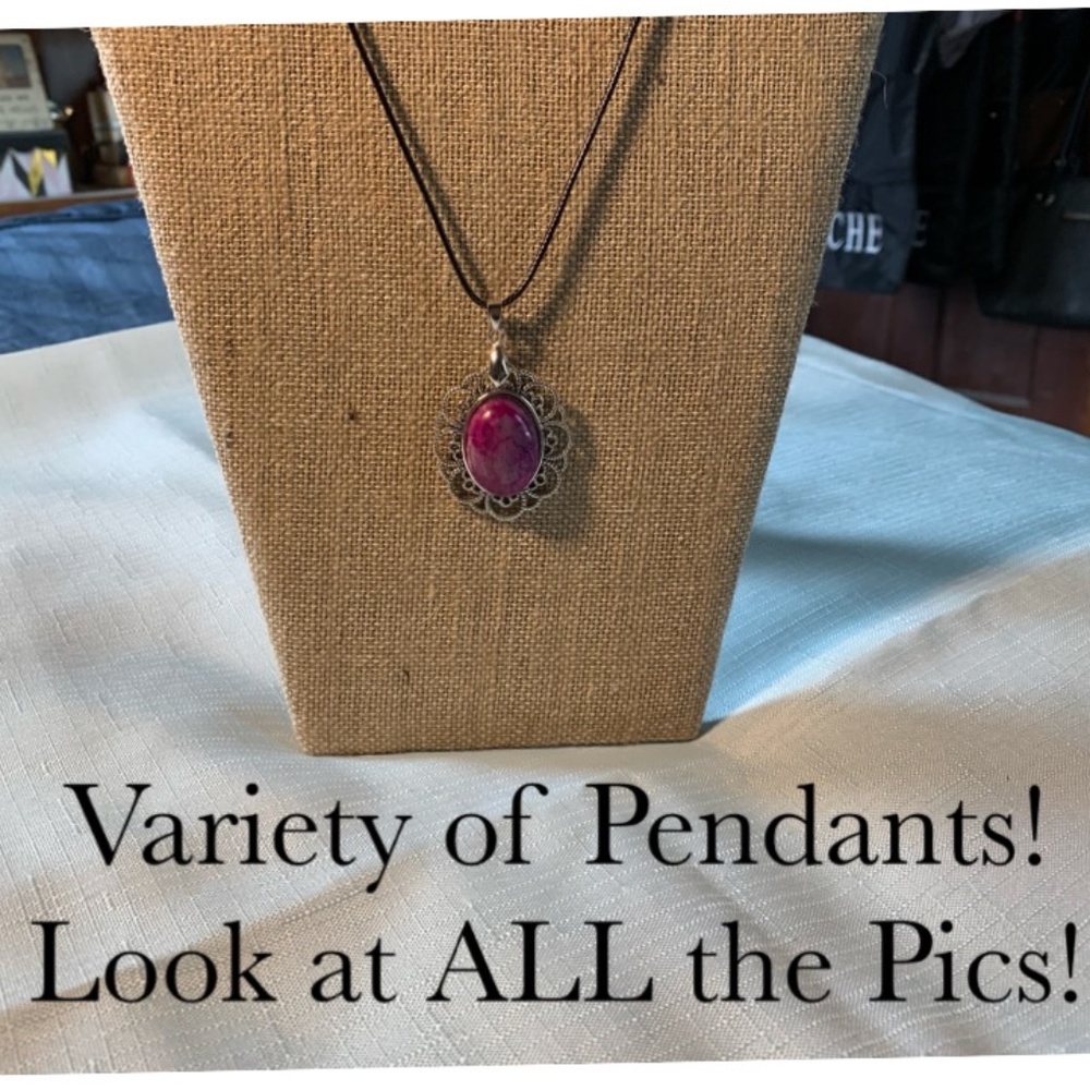 NWT Handmade Silver Filigree Pendants in 8 Styles! You Choose!